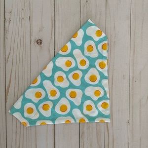 Handmade Over Easy Dog Bandana
